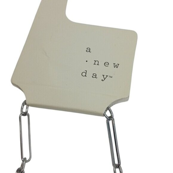 A New Day Necklace Womens Silver Classic Chain Costume Jewelry - Picture 4 of 7